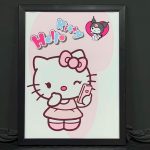 تابلو طرح کیتی و کرومی