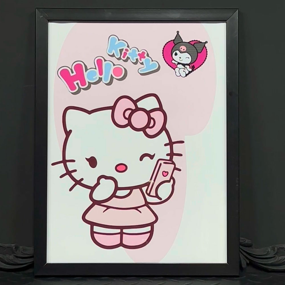 تابلو-کیتی-و-کرومی تابلو طرح کیتی و کرومی - Image 1