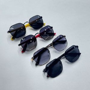 عینک دودی RAY BAN دسته رنگی