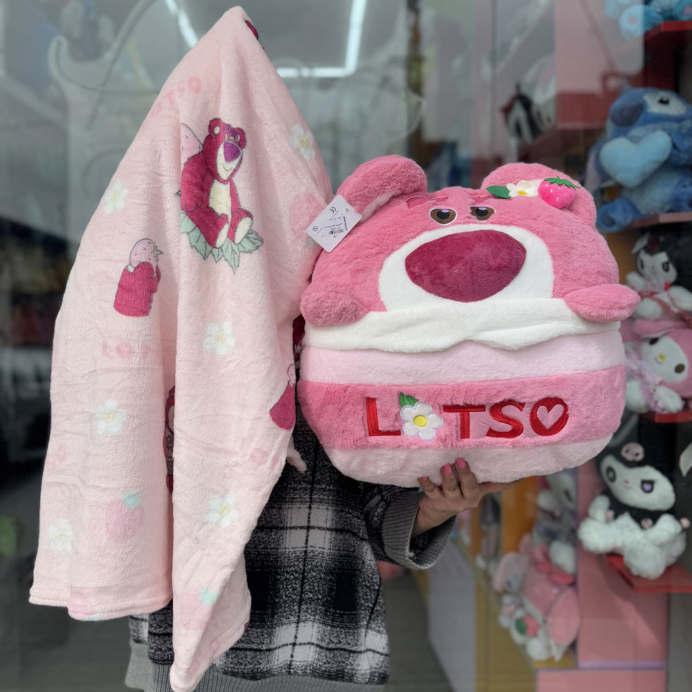 عروسک-پتو-بالشتی-لاتسو عروسک پتو بالشتی طرح لاتسو - Image 1