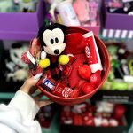 باکس هدیه سطلی قرمز