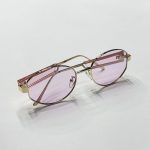 عینک دودی MIU MIU گرد