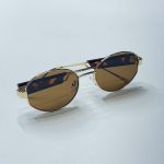 عینک دودی MIU MIU گرد