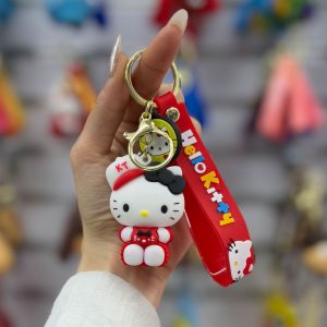 جاکلیدی سیلیکونی کیتی قرمز