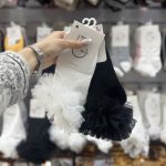 جوراب مچی لبه توری