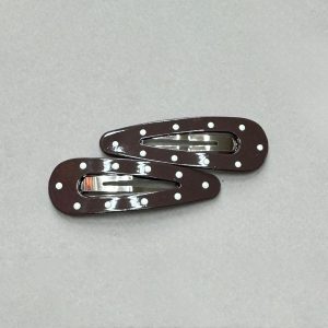 گیره مو بادومی خالخالی