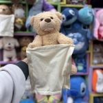 عروسک خرس دالی کرمی