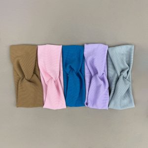 هدبند گره ای رنگی