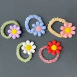 کش مو طرح گل بابونه