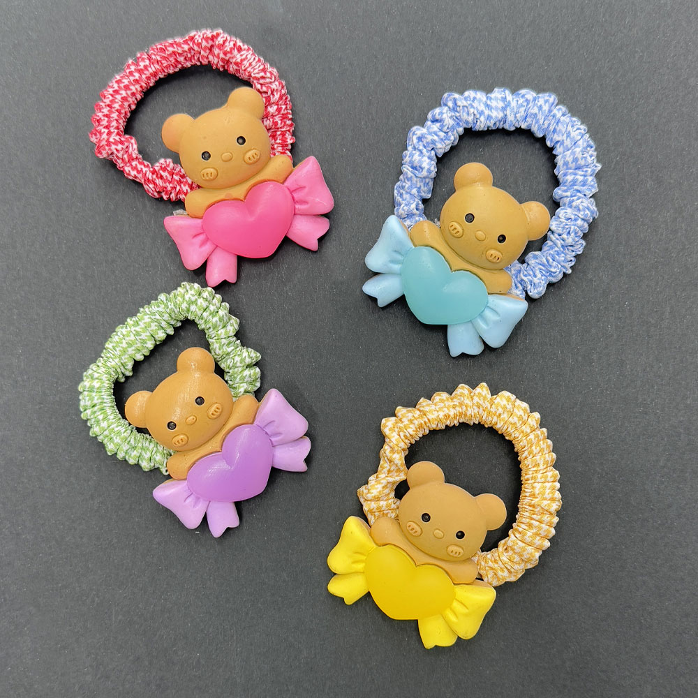 کش-مو-خرس-پاپیونی کش مو طرح خرس پاپیونی - Image 1