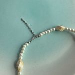 گردنبند مروارید و سنگ