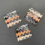 گیره مو طرح زیگزاگی