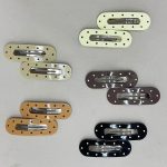 گیره مو بیضی خالخالی