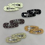 گیره مو بادومی خالخالی