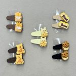 گیره مو طرح خرس و نان