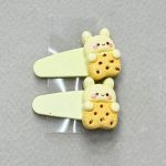 گیره مو طرح خرس و نان - Image 3