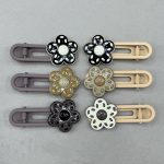 گیره مو طرح گل