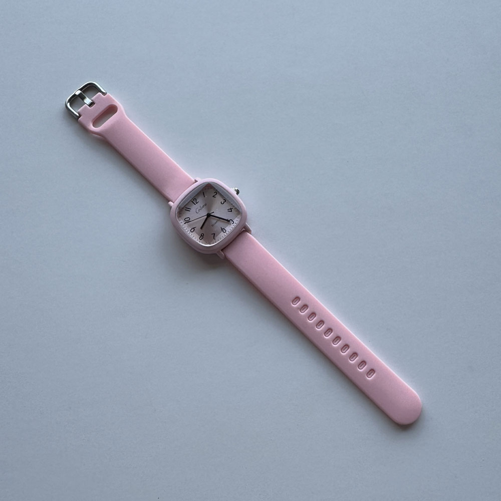 ساعت-صورتی-کلوم ساعت مچی کلومی صورتی - Image 1