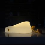 شبخواب سیلیکونی لمسی اردک خوابیده - Image 2