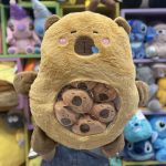 عروسک کپیبارا بالشتی بچه دار