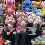 عروسک پتو بالشتی خوک