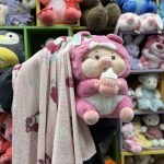 عروسک پتو بالشتی خوک - Image 3