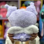 عروسک کرومی بنفش قلب به دست