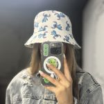 کلاه باکت استیج سفید