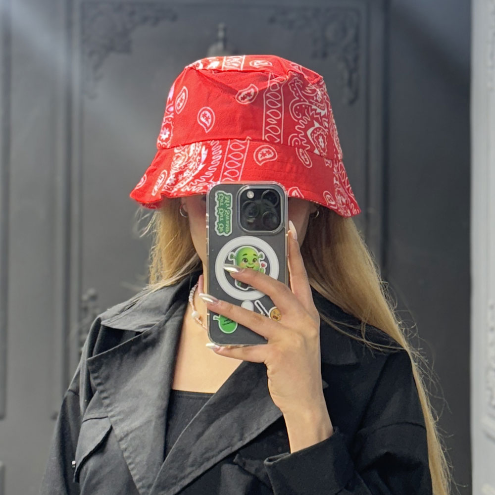 کلاه-باکت-تراویس-قرمز کلاه باکت تراویس قرمز - Image 1