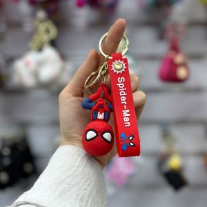 جاکلیدی سیلیکونی اسپایدرمن آویزان