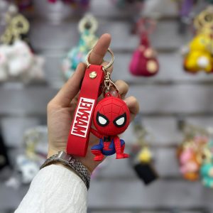 جاکلیدی سیلیکونی اسپایدرمن دست رو زمین