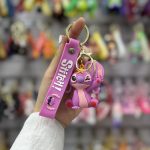 جاکلیدی سیلیکونی آنجل بنفش چشمکی