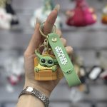 جاکلیدی سیلیکونی بیبی یودا کیف