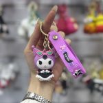 جاکلیدی سیلیکونی کرومی دامن دار