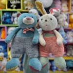 عروسک پتو بالشتی خرس وخرگوش