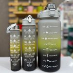 قمقمه سه قلو طوسی زرد