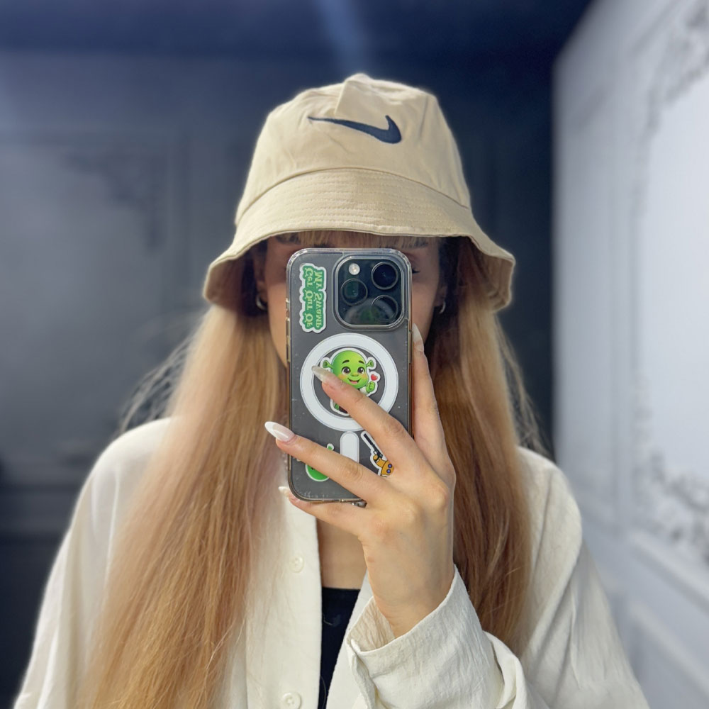 کلاه-باکت-نایک-کرمی کلاه باکت نایکی کرمی - Image 1