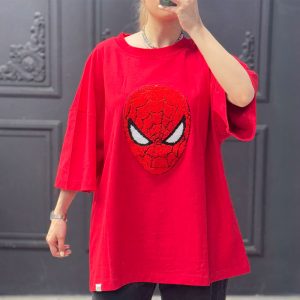 تیشرت باکسی فانتزی آپتمیست