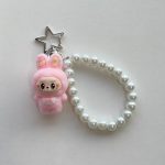 آویز لبوبو مرواریدی