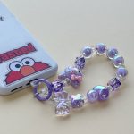 آویز موبایل کریستال و مخمل - Image 7