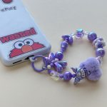 آویز موبایل کریستال و مخمل - Image 9