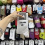 جوراب ساقدار اسپرت طرح نوشته - Image 10