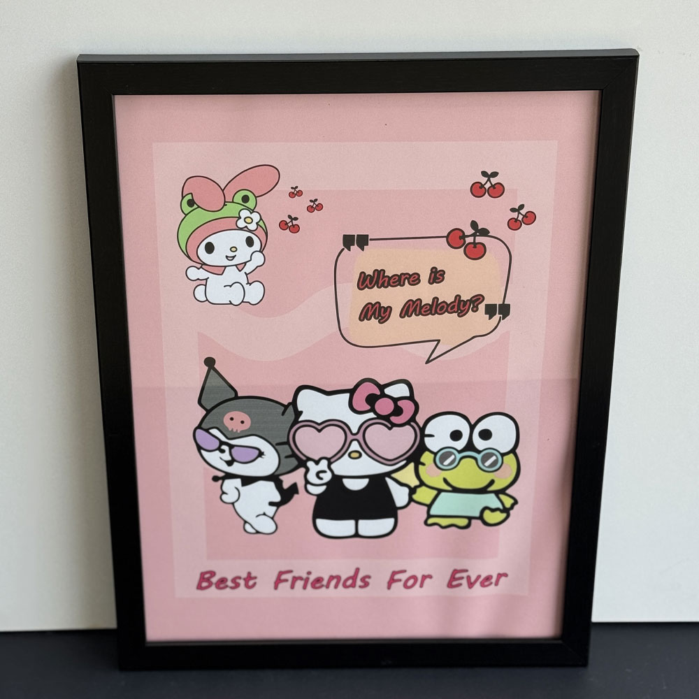 تابلو-سانریو-عینکی تابلو طرح سانریو عینکی - Image 1