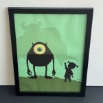 تابلو طرح کارخانه هیولا