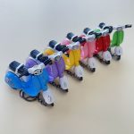 جاکلیدی فلزی موتور وسپا خرسی