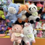 عروسک حیوانات پیشبندی