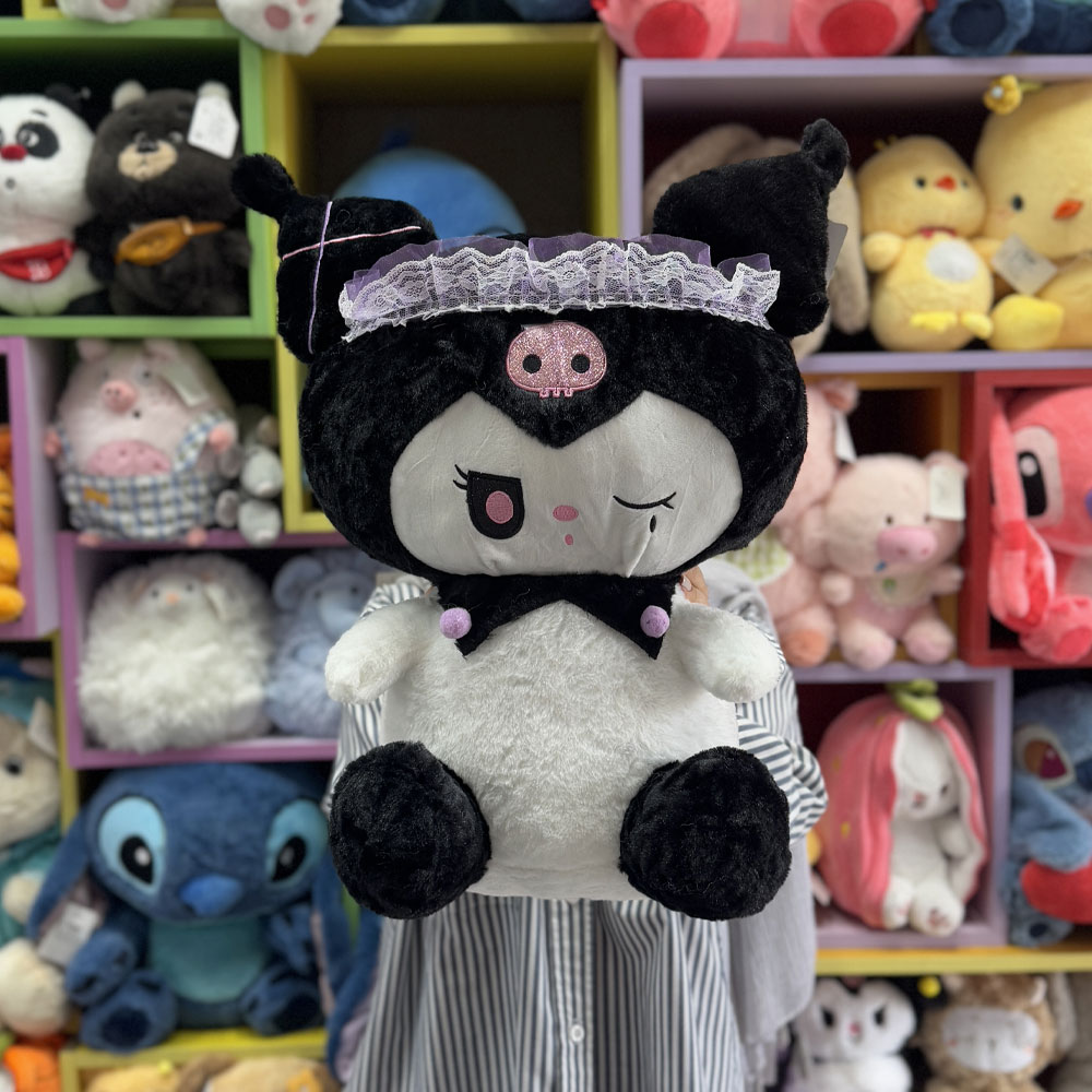 عروسک-پتو-بالشتی-کرومی-چشمکی عروسک پتو بالشتی کرومی چشمکی - Image 1