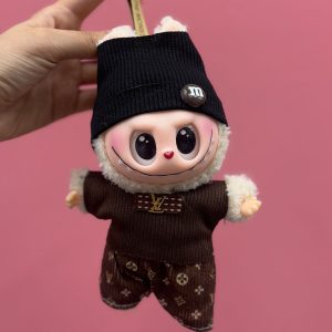 عروسک لبوبو لباس دار شانسی ماکارون