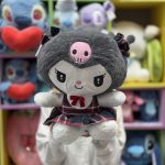 عروسک پتو بالشتی کرومی لباس چهارخونه