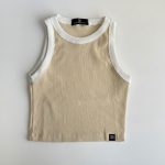 کراپ تاپ نوار سفید کوتاه - Image 8